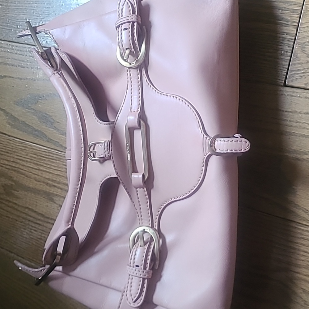 Jimmy Choo Pink Tulita Leather Women's Bag